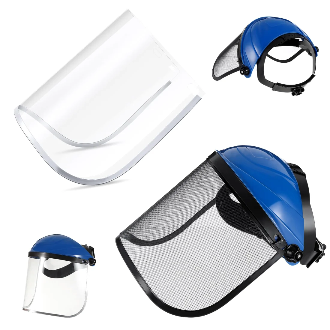 Amylove Safety Tinted Face Shield for Grind and Cutting Lightweight
