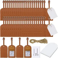 Amylove Leather Luggage Tags Wedding Favor Luggage Tag, frame 1