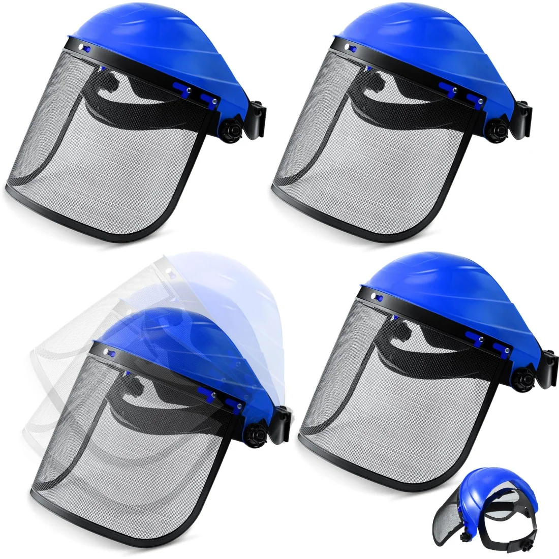 Amylove Mesh Face Shield for Weed Whacking Mower Protection