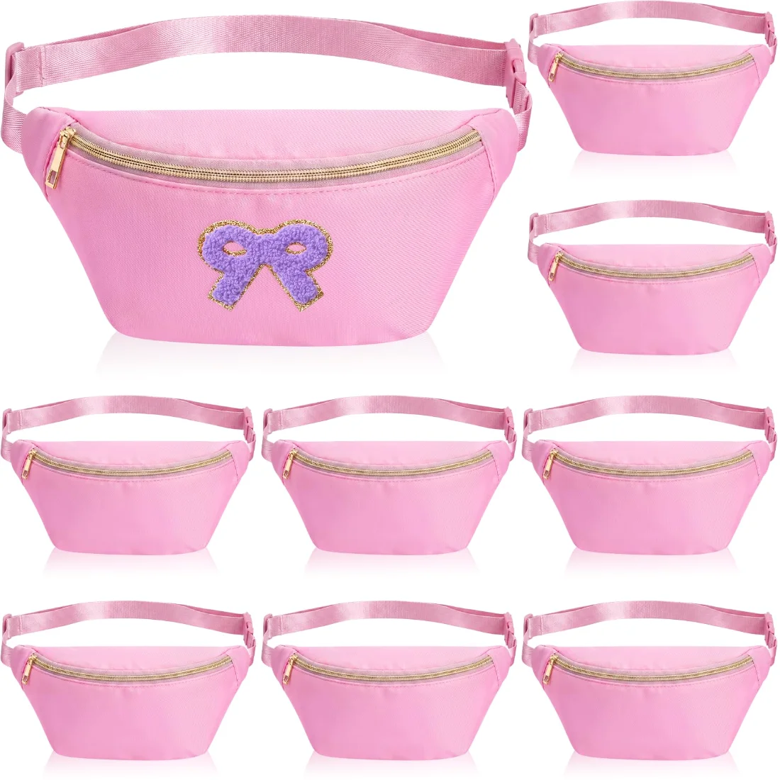 Amylove Nylon Fanny Packs Crossbody Bag Belt Bag