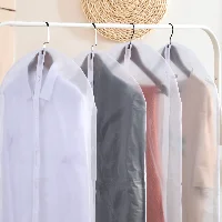 Amylove 24 x 32 Clear Garment Bags Full Zipper Suit Bags Lightweight, frame 2