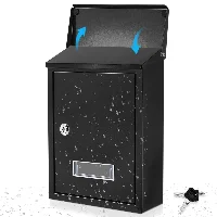 Amylove Locking Wall Mount Mailbox Key Lock, frame 1