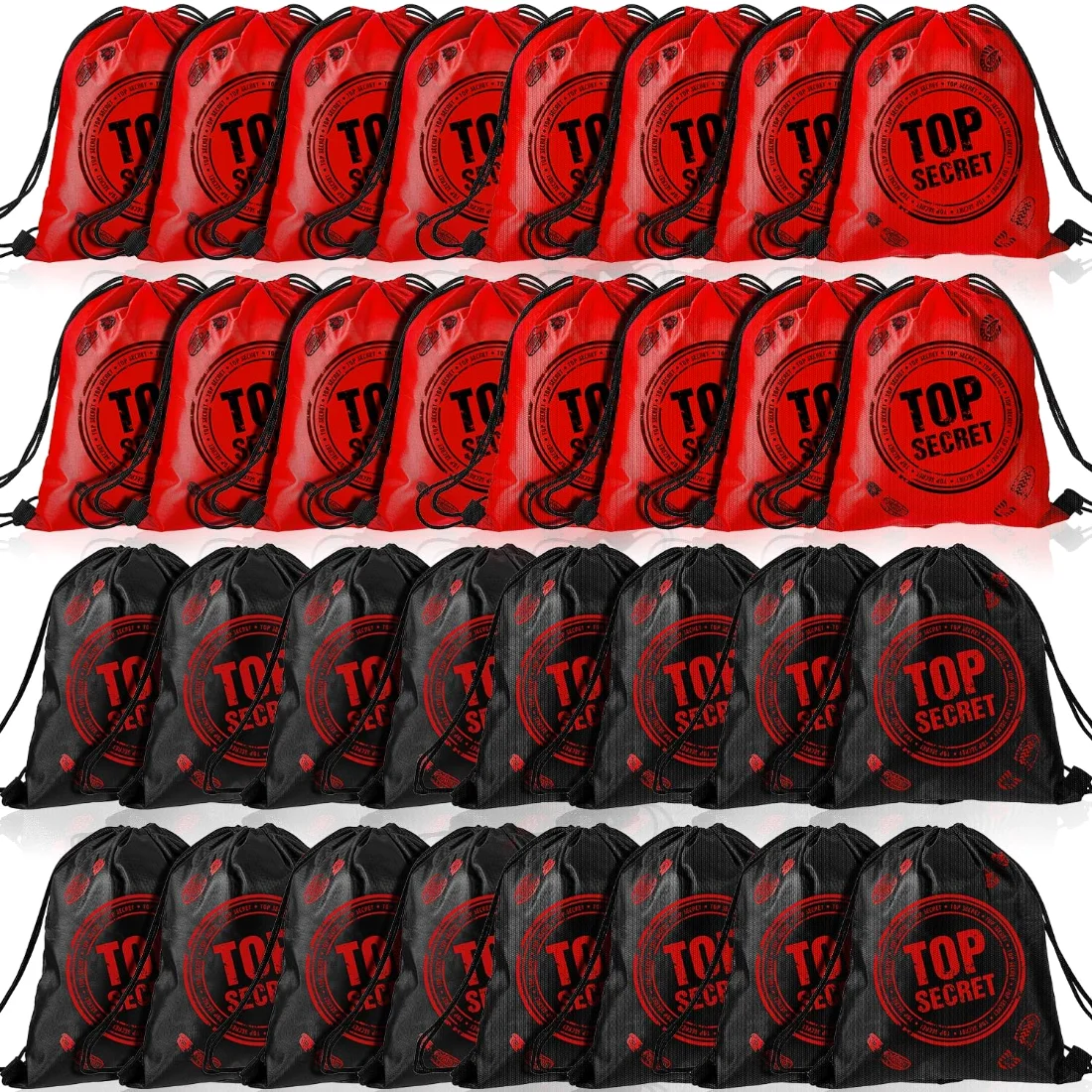 Amylove Top Secret Drawstring Bags Room Birthday Party Favor Gift