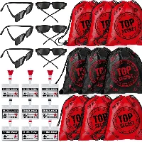 Amylove Spy Detective Party Favors Kit Top Secre theme Sunglasse Bag, frame 1