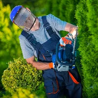 Amylove Mesh Face Shield for Weed Whacking Mower Protection, frame 2