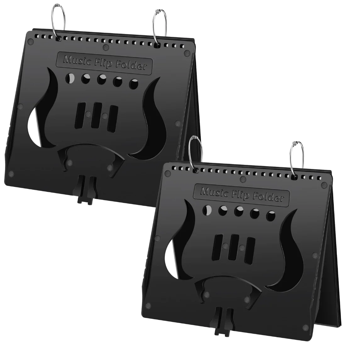 Amylove Music Flip Folder Marching Band Each with 10 Windows