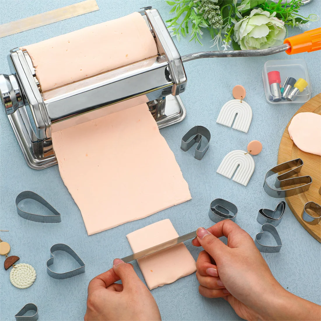 Amylove Polymer Clay Roller Tools Machine Clay Conditioning Machine