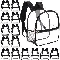 Amylove Clear Backpack PVC 12 x 6 x 11, frame 1
