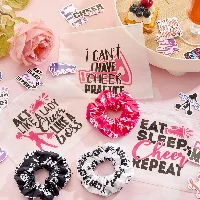 Amylove Cheerleader Gifts Cheer Makeup Bag Portable Sports Cosmetic, frame 4